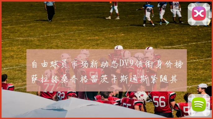 自由球员市场新动态DV9领衔身价榜萨拉赫桑乔格雷茨卡斯通斯紧随其后
